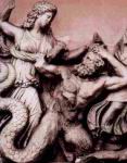 Gigantomachie - detail de l'autel de Pergame